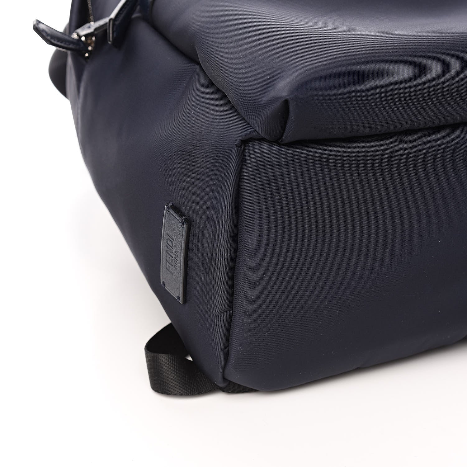 Fendi Nylon Vitello Elite Monster Eyes Rounded Backpack Blue Scuro White Multicolor 10 of 11