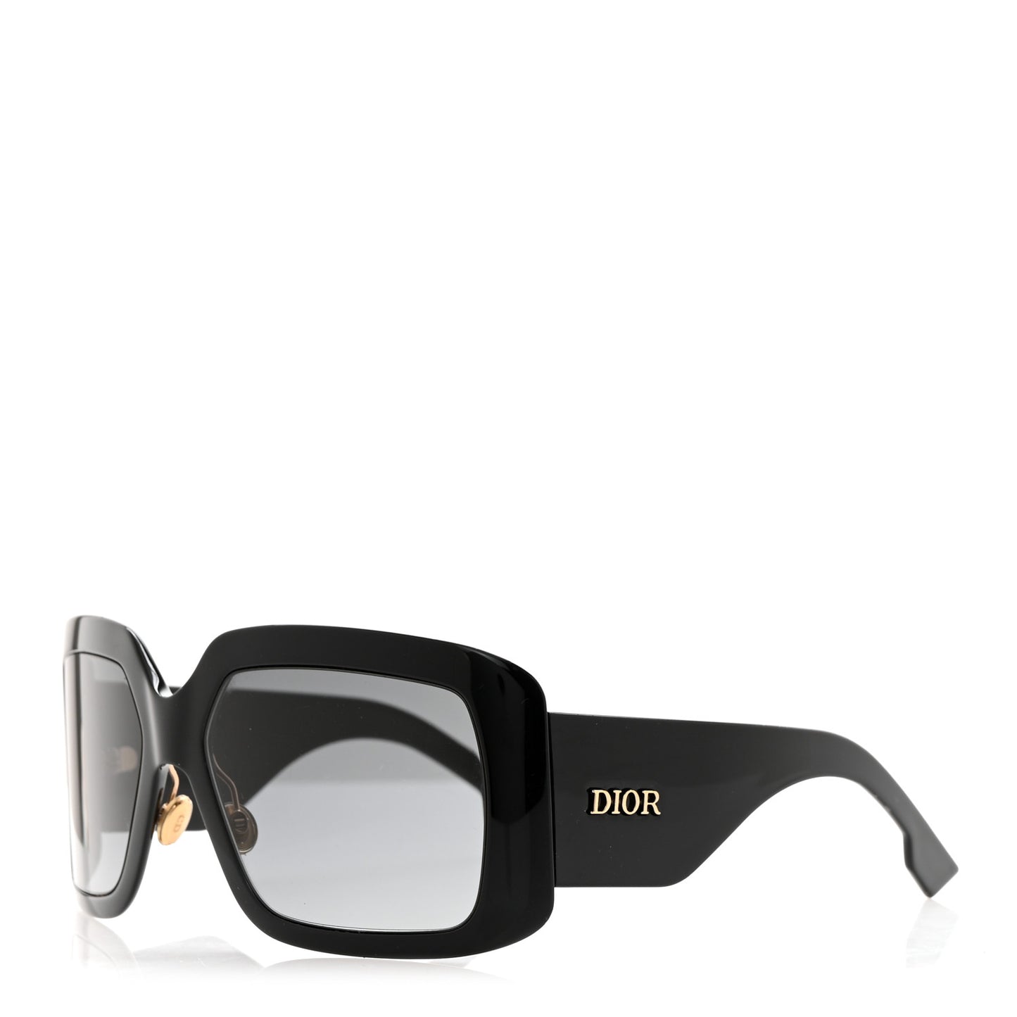 Acetate DiorSo Light 2 Shield Sunglasses Black