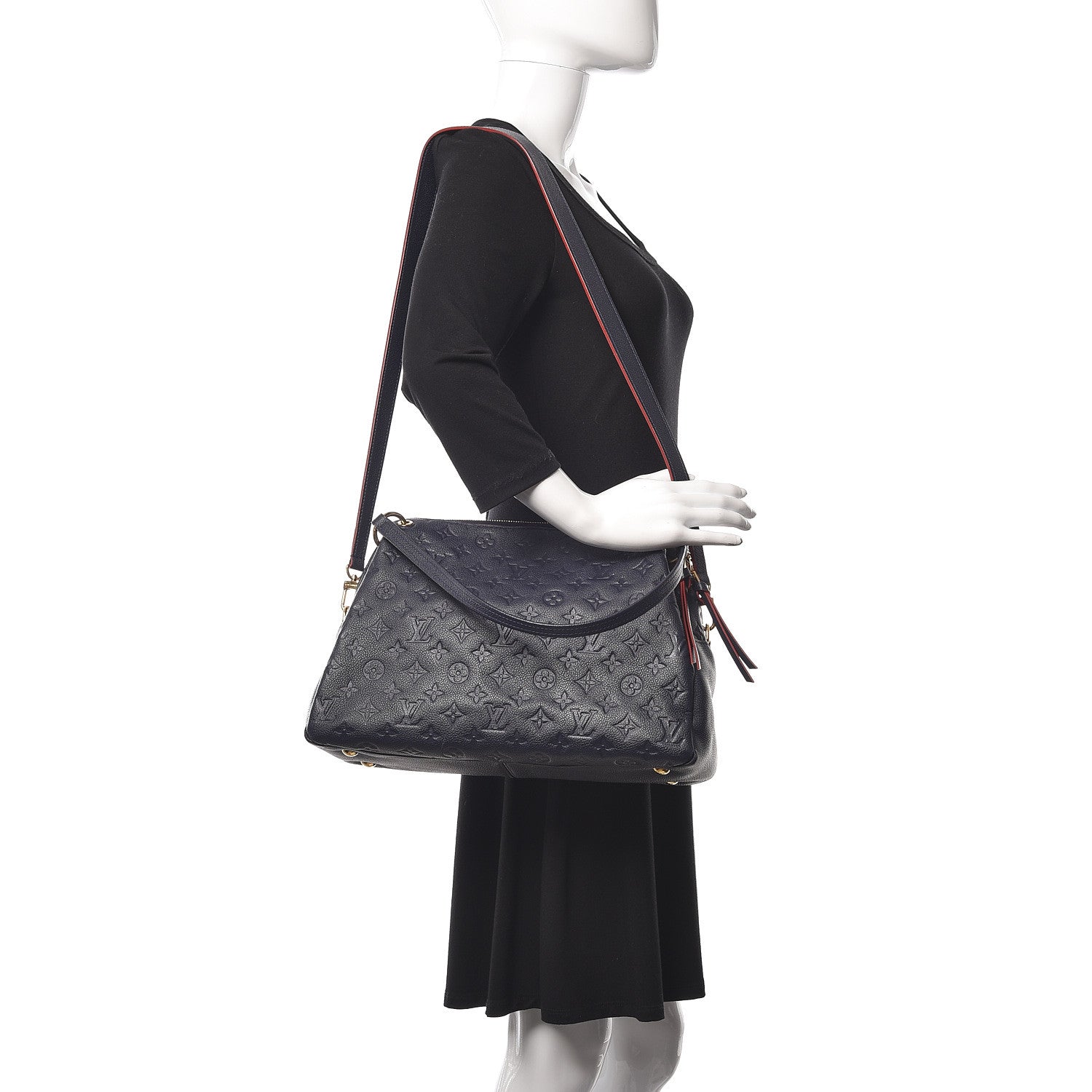Louis Vuitton Empreinte Ponthieu PM Marine Rouge 3 of 14