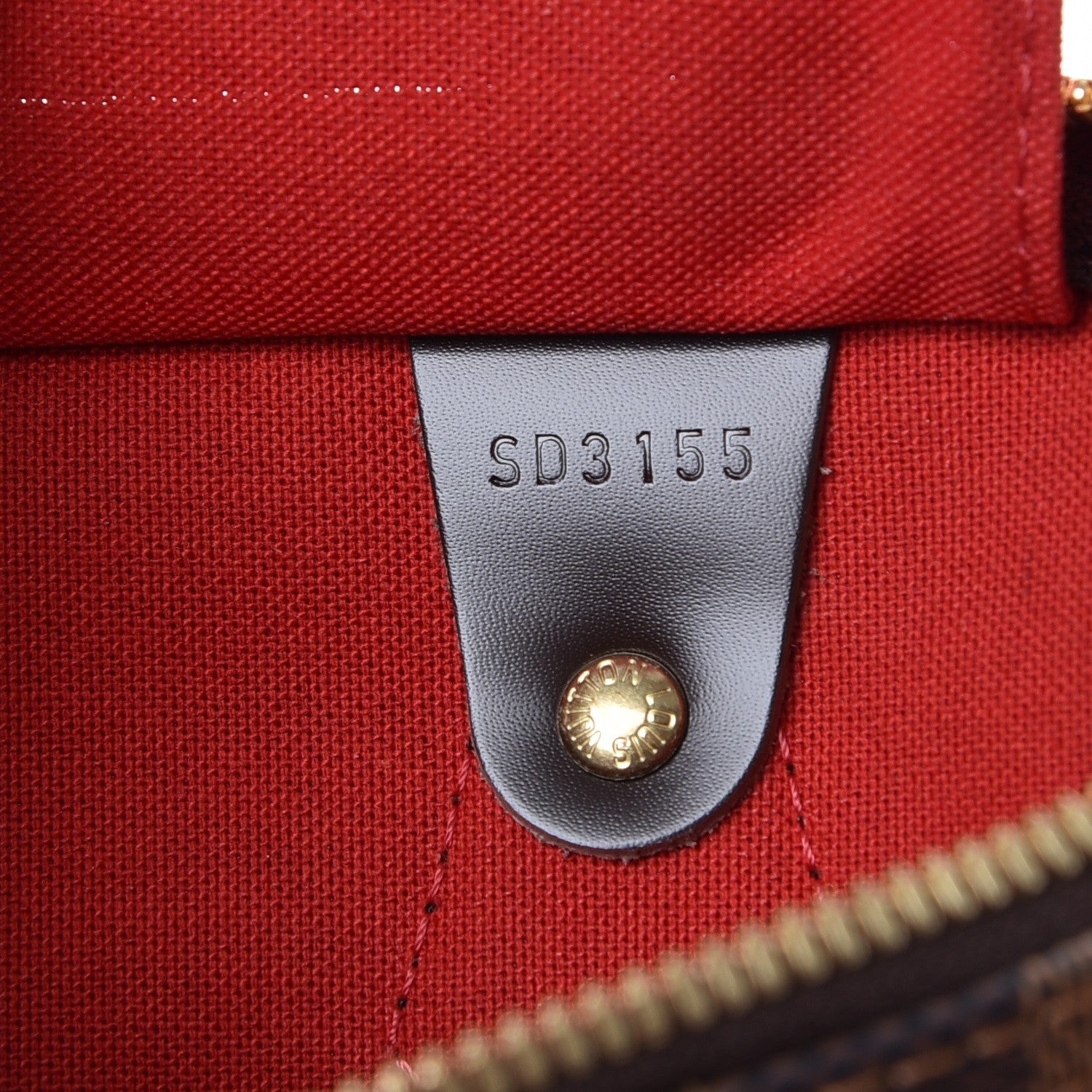 Louis Vuitton Damier Ebene Speedy Bandouliere 35 8 of 9