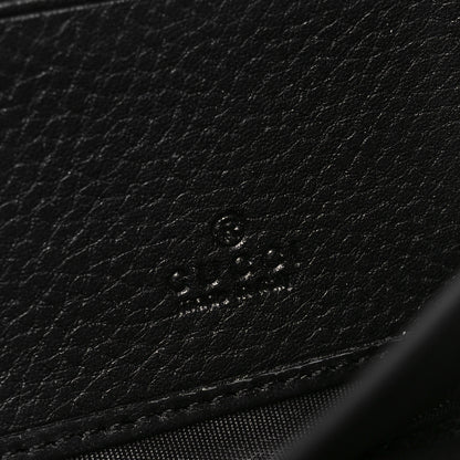 Gucci Pebbled Calfskin Soho Zip Around Wallet Black 6 of 8