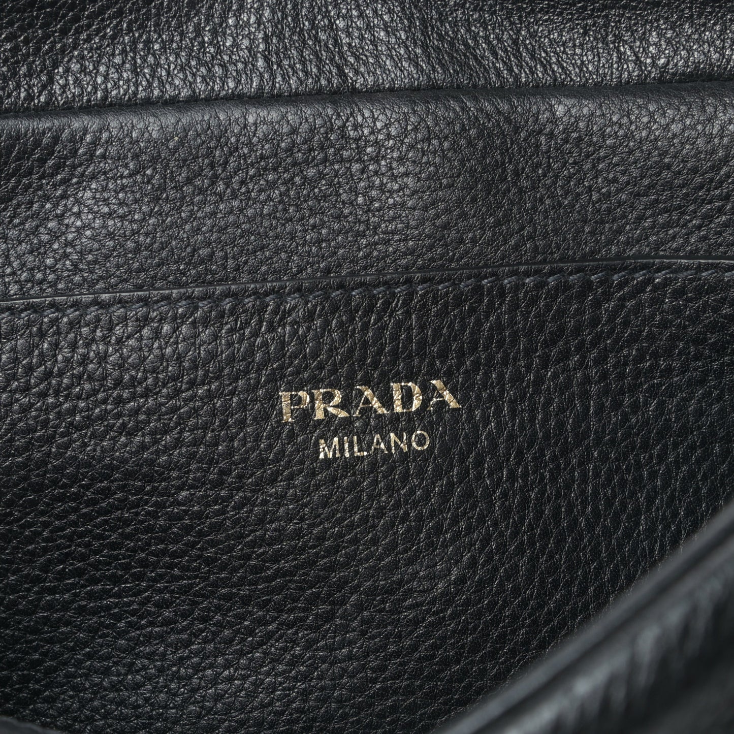 Vitello Phenix Crossbody Bag Black