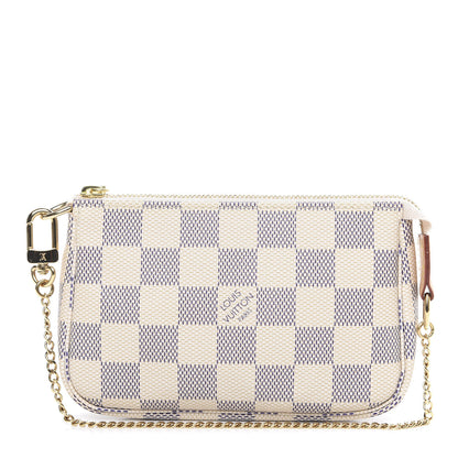Louis Vuitton Damier Azur Mini Pochette Accessories 1 of 9