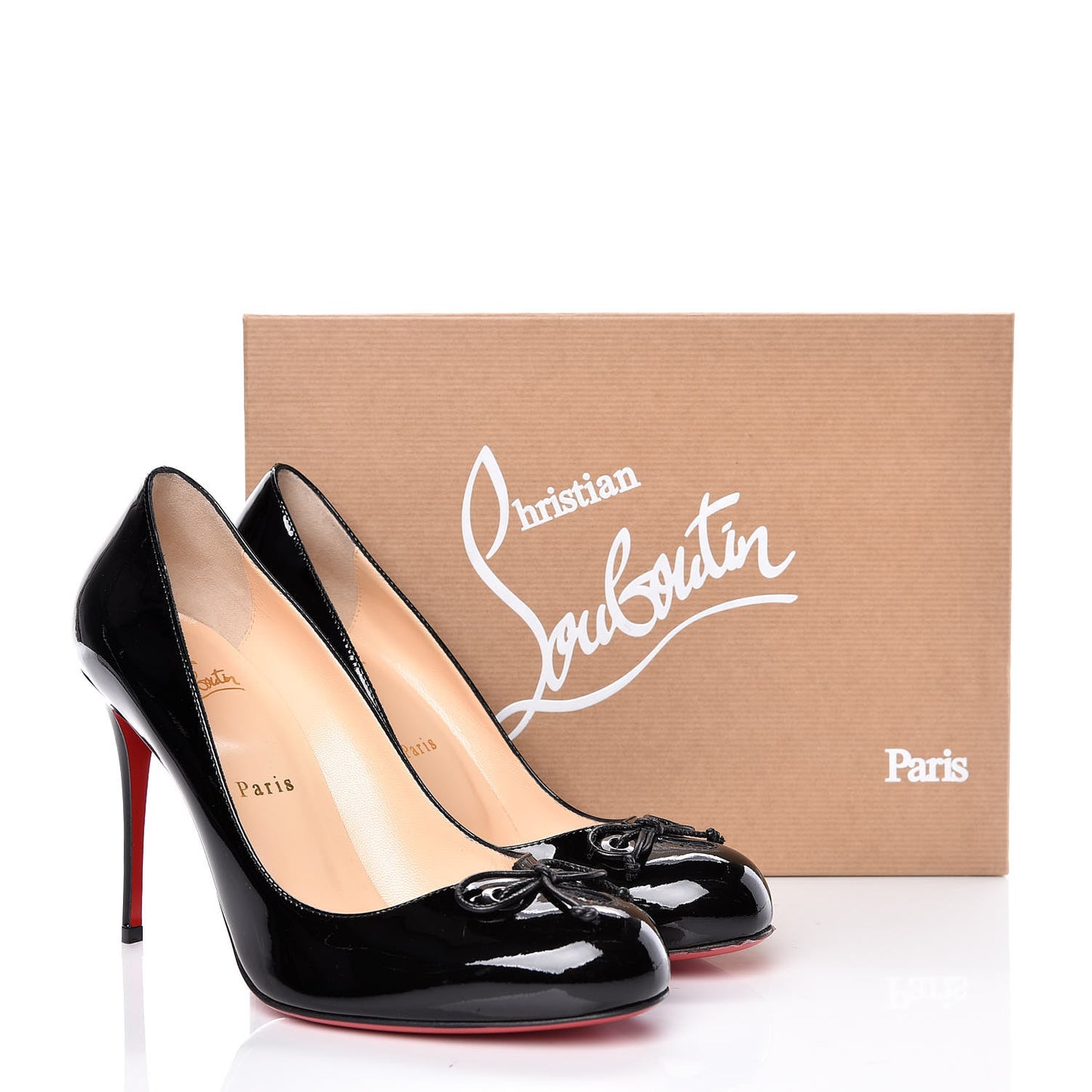 Patent Kid Baronessa 100 Pumps 38 Black