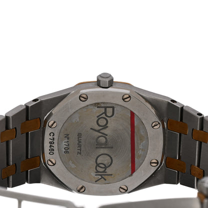 Audemars Piguet Stainless Steel 18K Yellow Gold 33mm Royal Oak Quartz Watch Grey 56175SA.OO.0789SA.01 4 of 4
