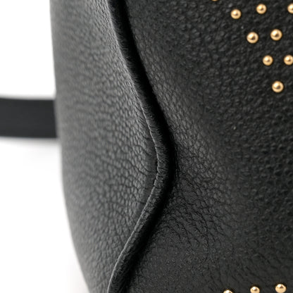 Louis Vuitton Empreinte Monogram Giant Studded Speedy Bandouliere 25 Black 11 of 11