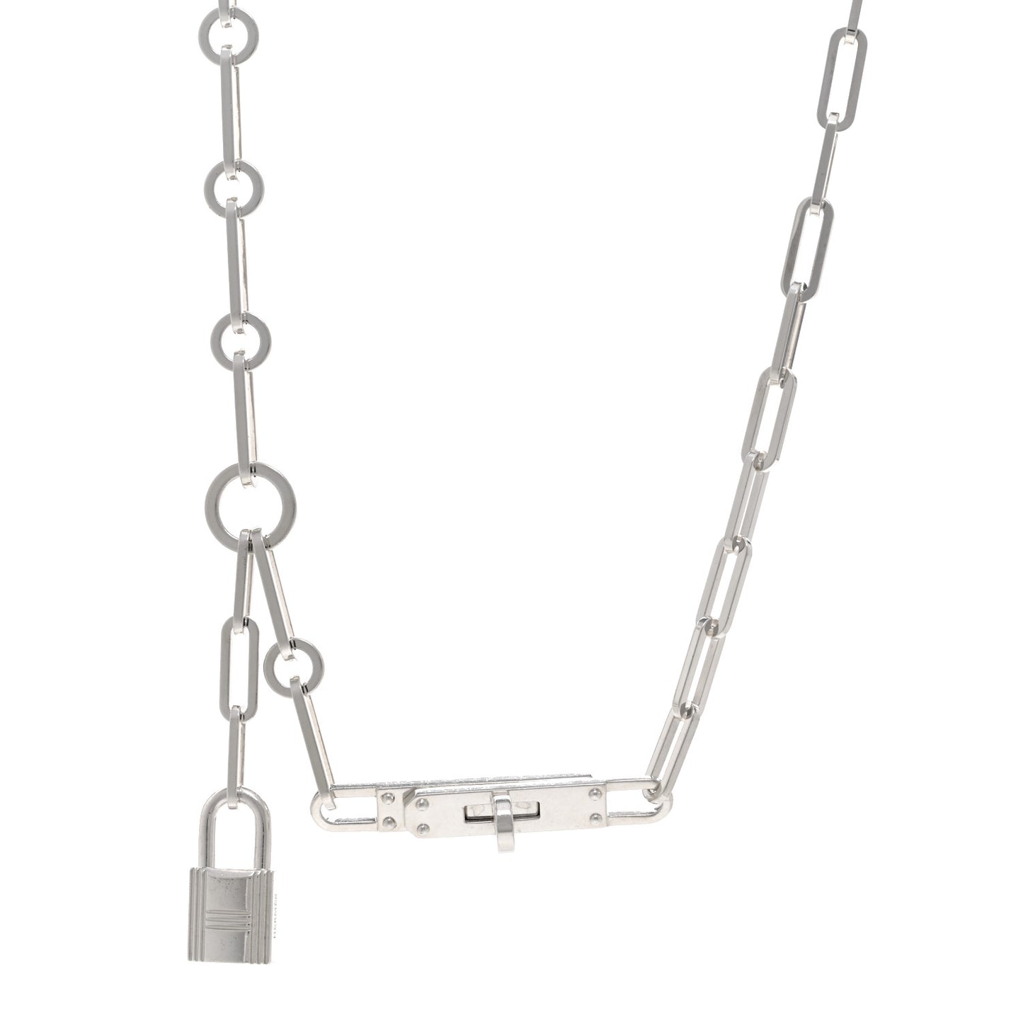 Sterling Silver Kelly Chaine Lariat Necklace