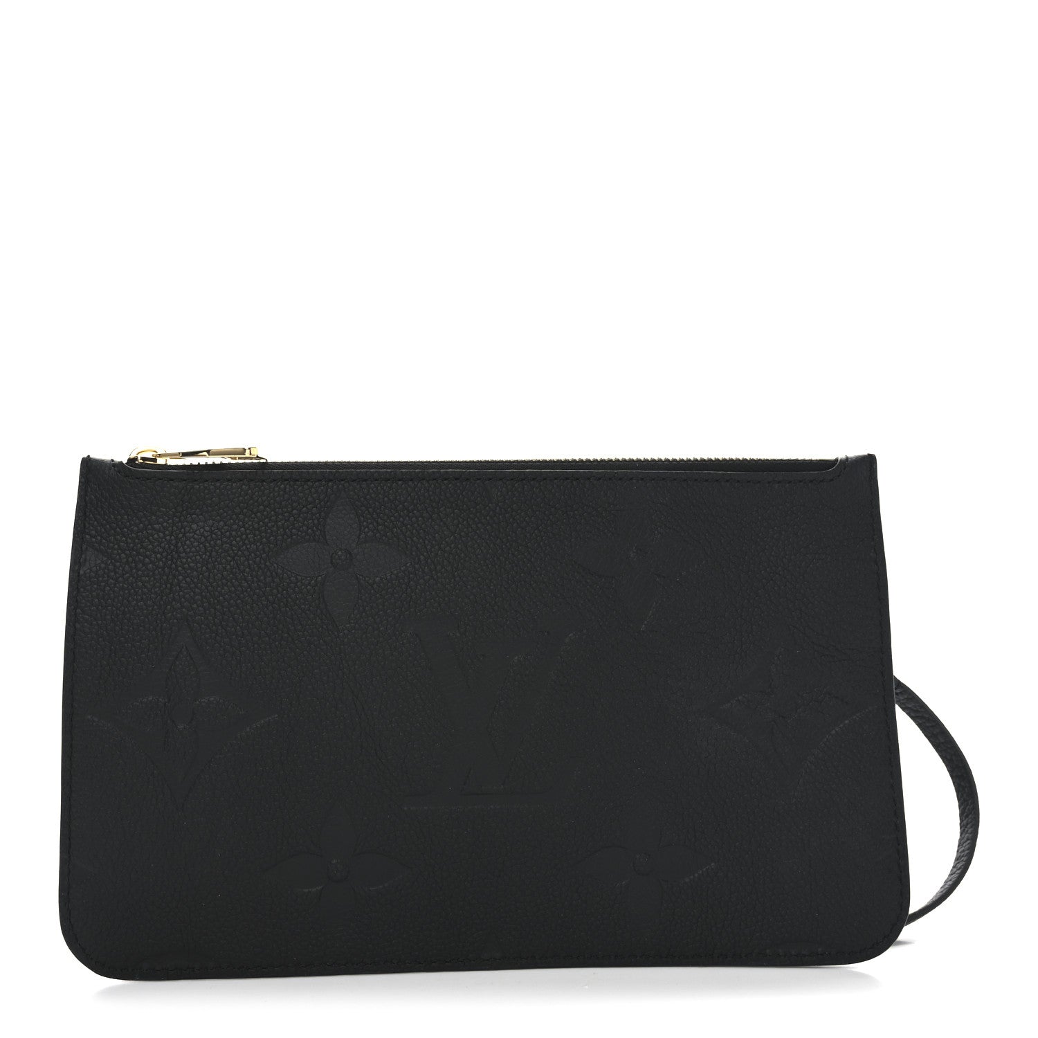Louis Vuitton Empreinte Monogram Giant Neverfull MM Pochette Black 1 of 6