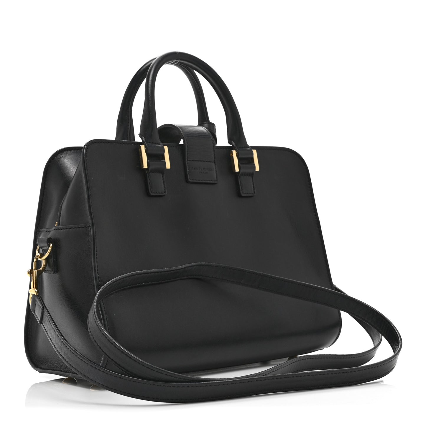 Calfskin Monogram Baby Cabas Black
