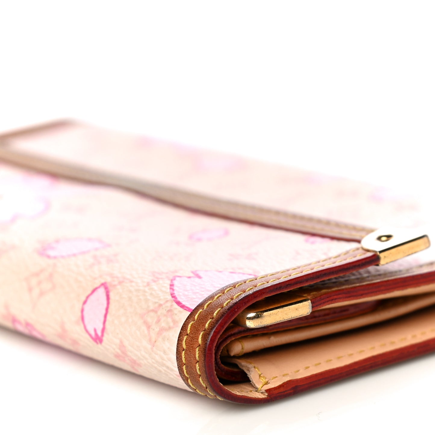Monogram Cherry Blossom Porte Tresor International Wallet Pink