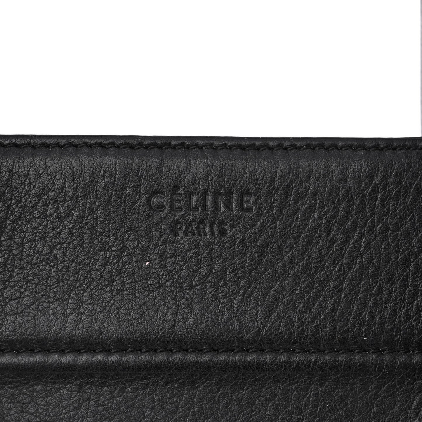 Supple Calfskin Medium Phantom Luggage Black