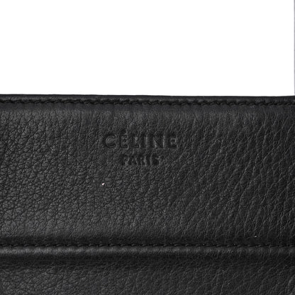 Celine Supple Calfskin Medium Phantom Luggage Black 6 of 19