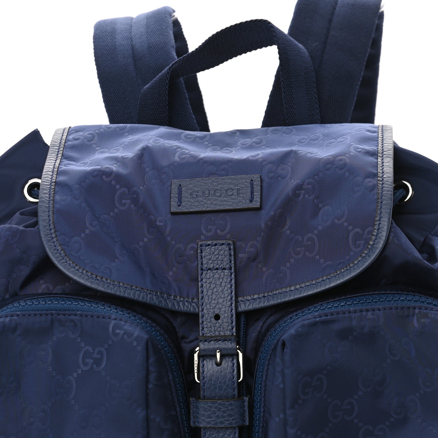 Gucci Nylon Monogram Medium Light Single Buckle Backpack Tide 8 of 10