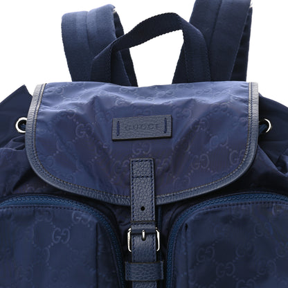 Gucci Nylon Monogram Medium Light Single Buckle Backpack Tide 8 of 10