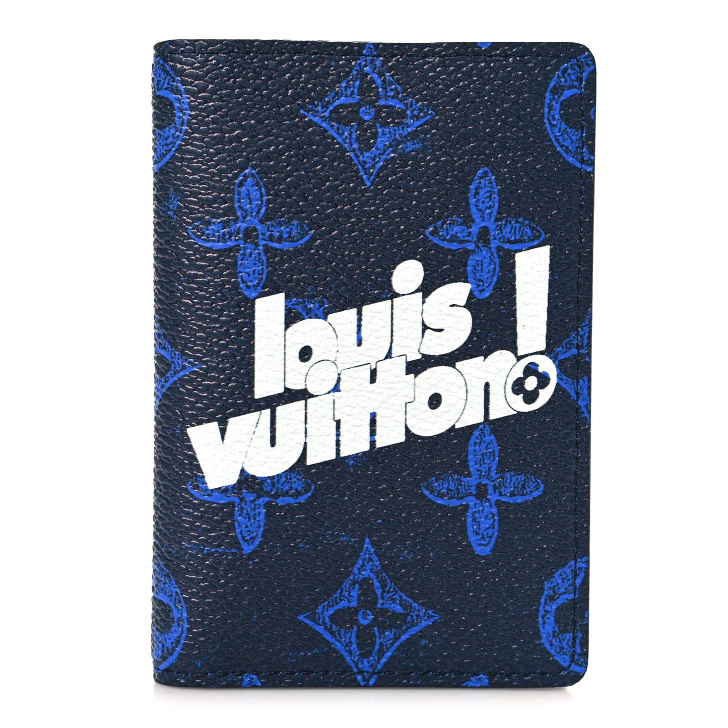 Vintage Monogram Everyday LV Pocket Organizer Blue