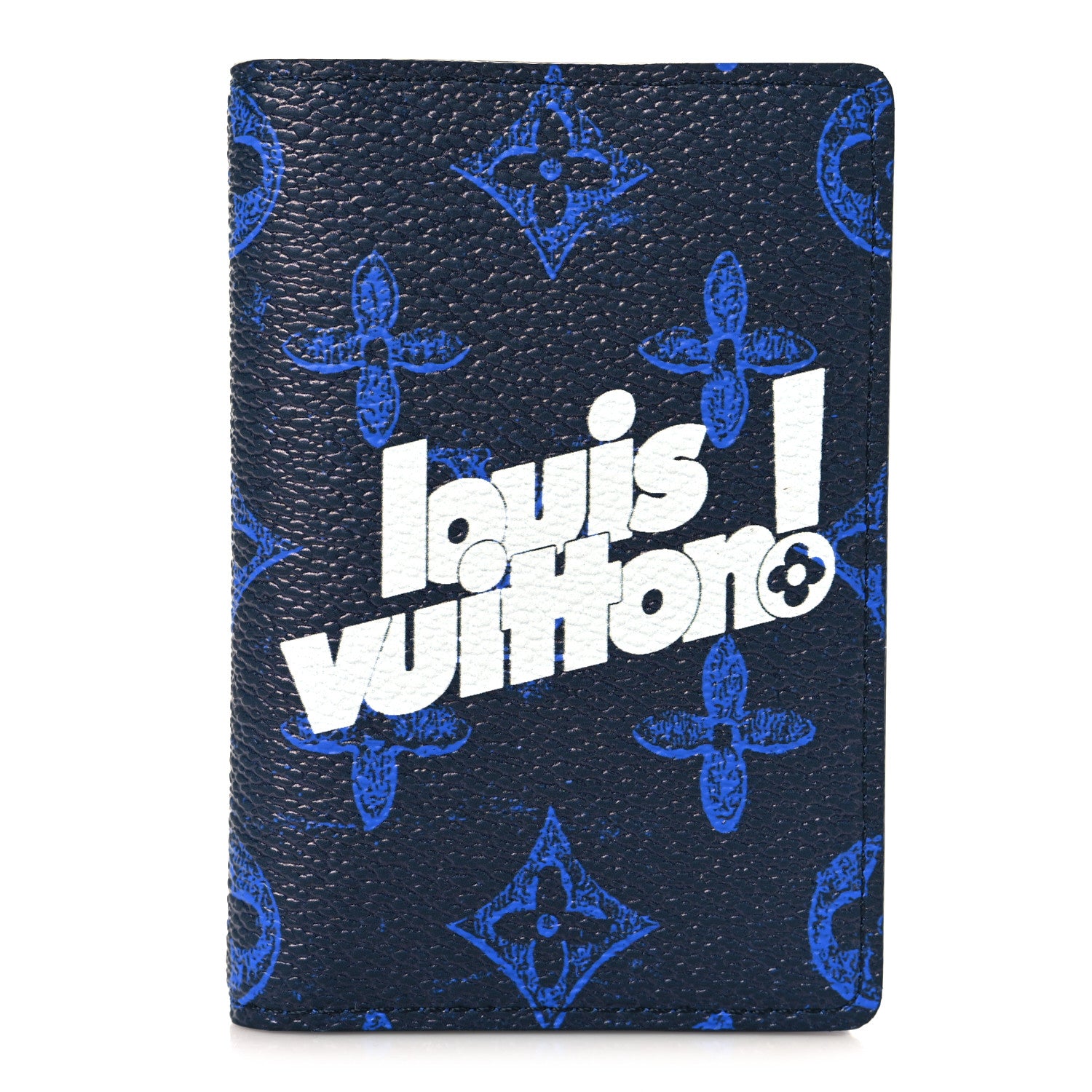 Louis Vuitton Vintage Monogram Everyday LV Pocket Organizer Blue 1 of 7