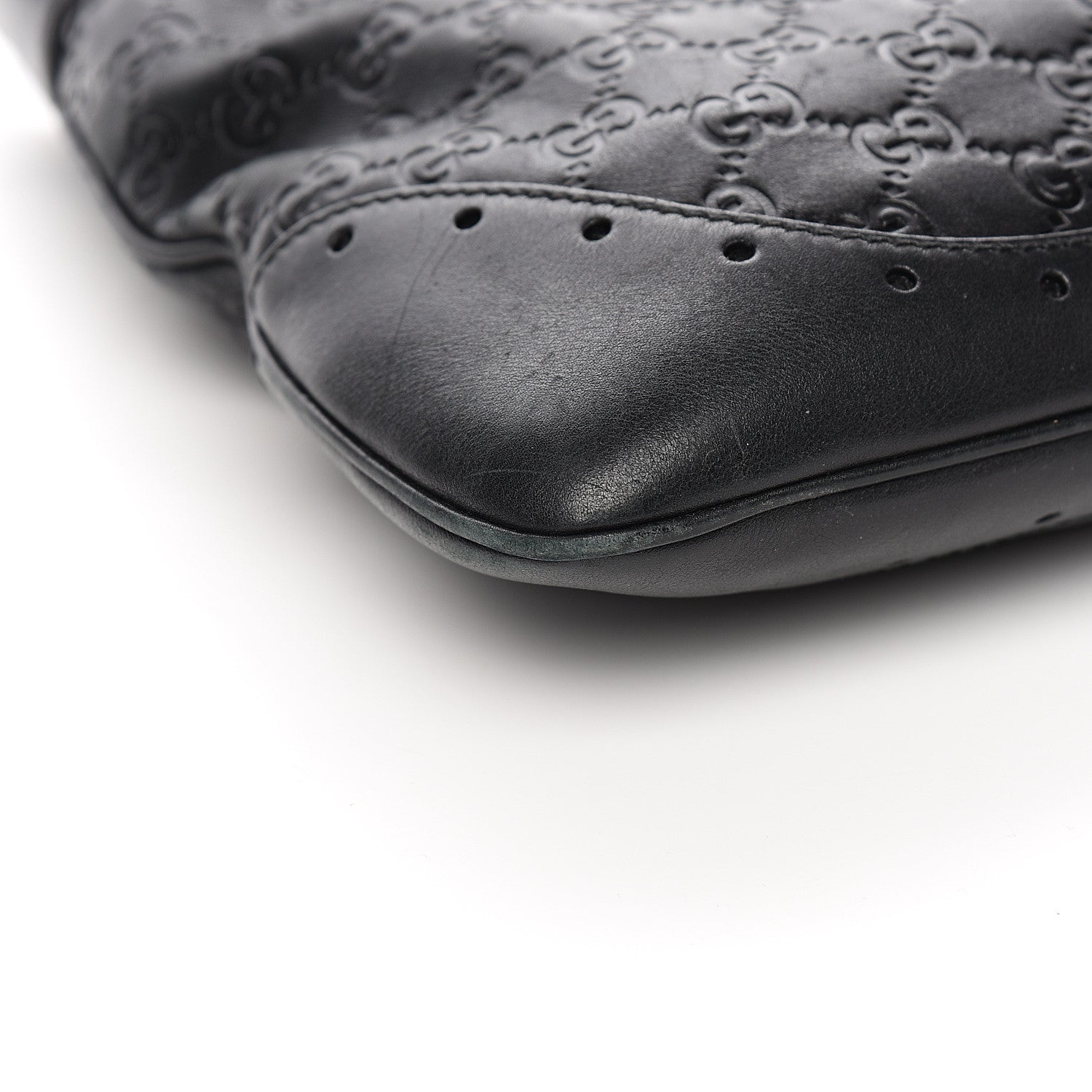 Gucci Guccissima Punch Hobo Black 11 of 14