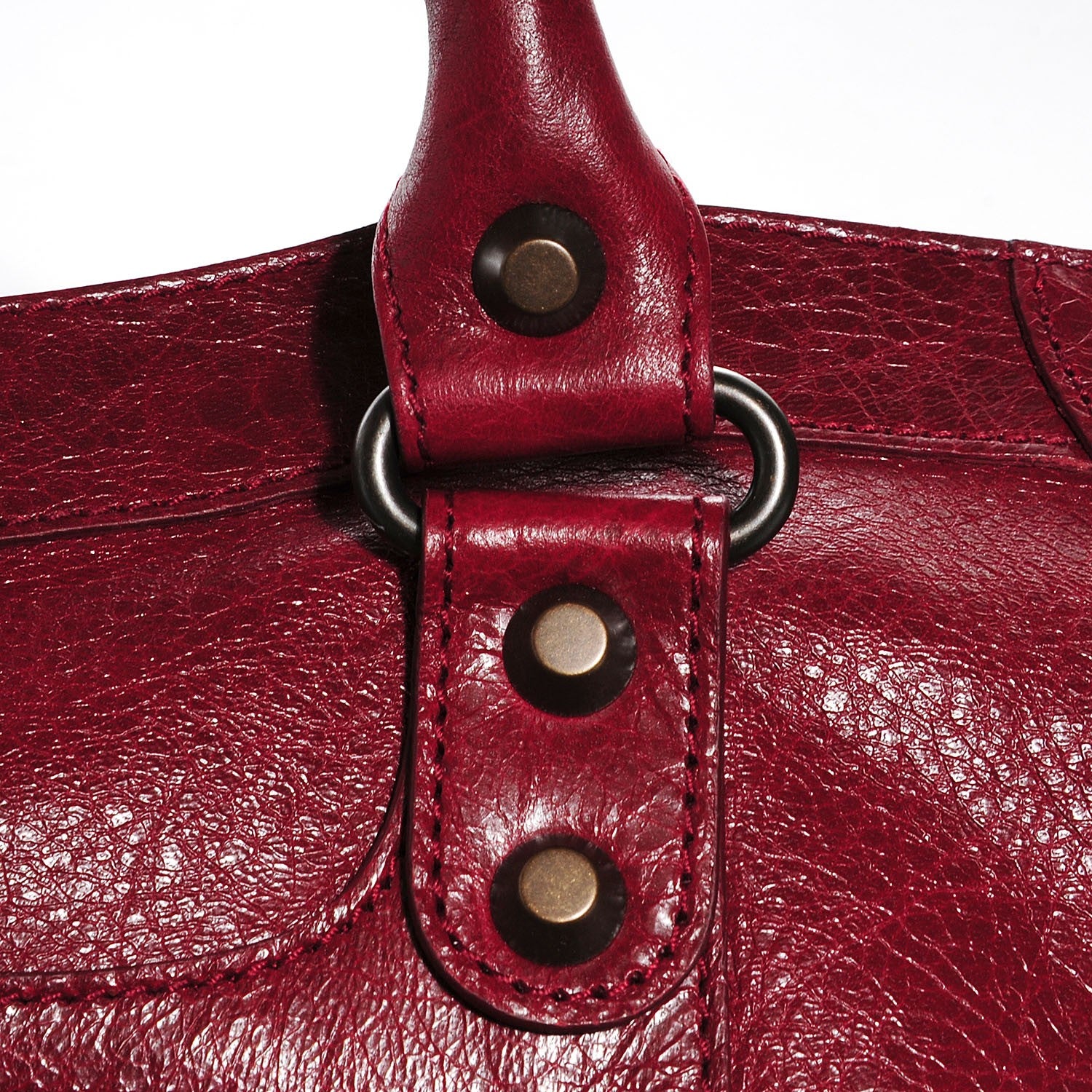 Balenciaga Agneau Classic Hardware City Rouge Cerise 6 of 14