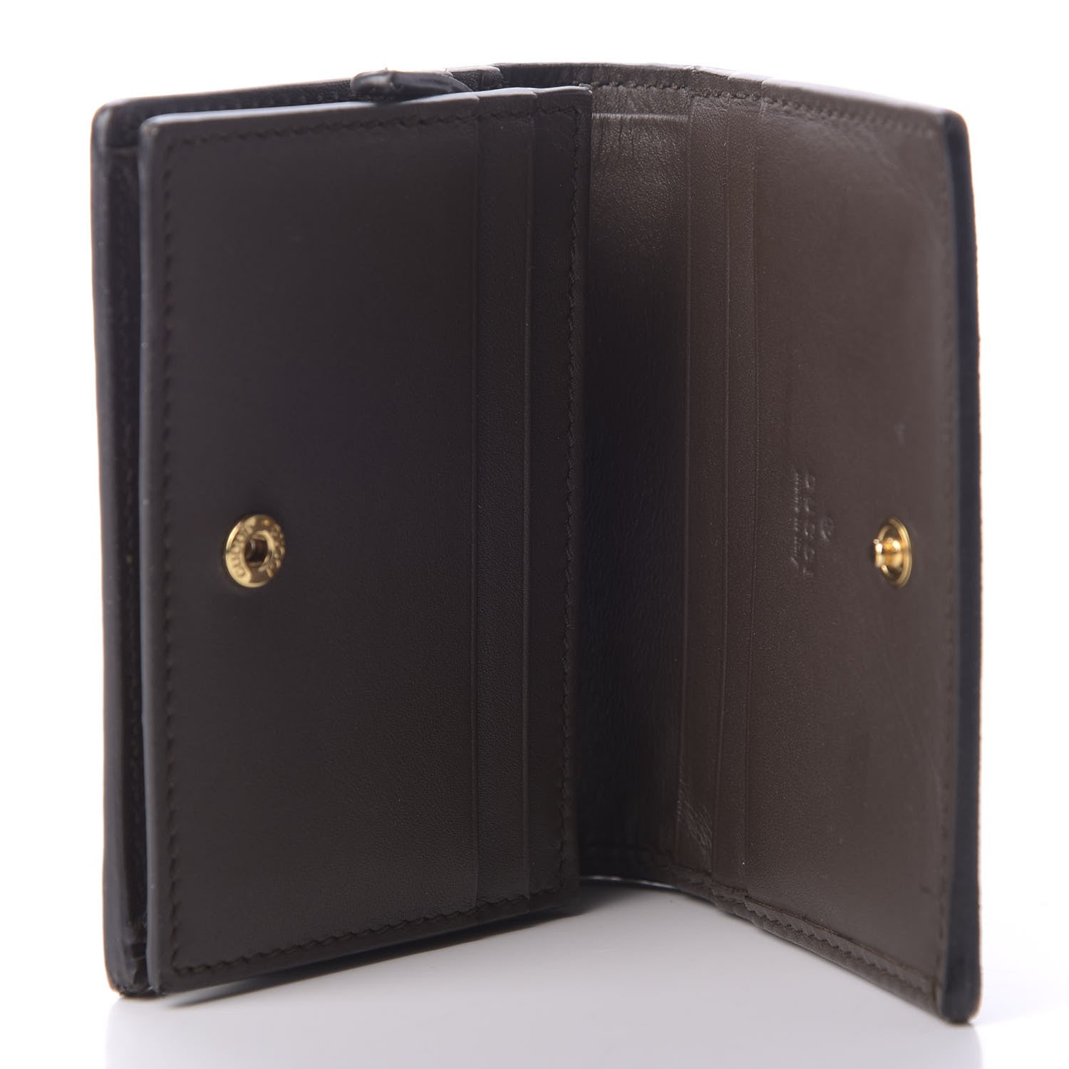 Gucci GG Supreme Monogram Card Case Beige 5 of 7