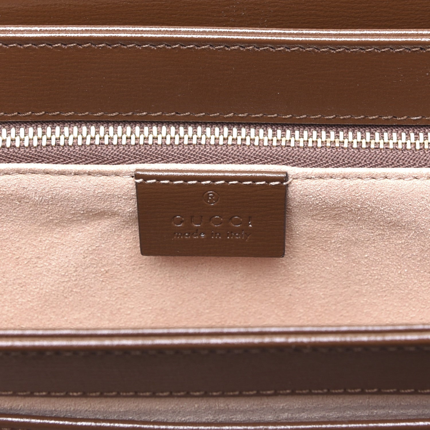 Gucci GG Supreme Monogram Horsebit 1955 Shoulder Bag Beige Brown Sugar 8 of 15