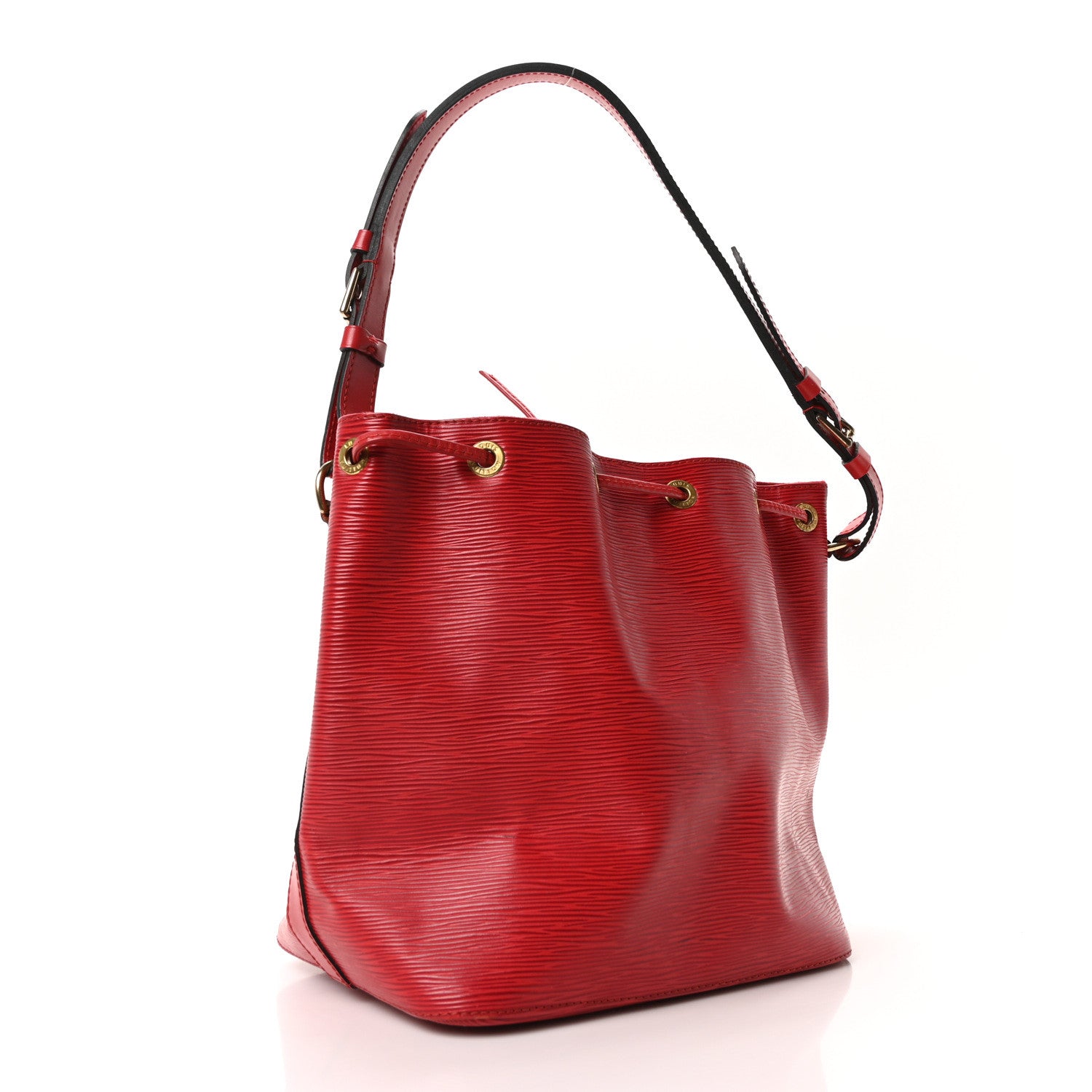 Louis Vuitton Epi Petit Noe Castillan Red 3 of 9