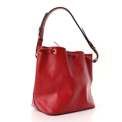 Louis Vuitton Epi Petit Noe Castillan Red 3 of 9