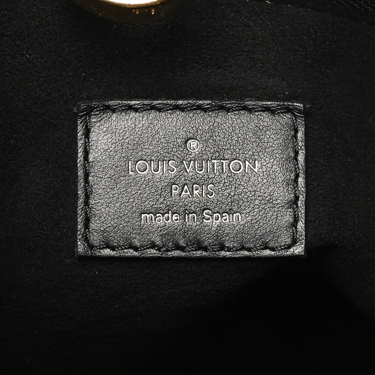 Louis Vuitton Calfskin Monogram On My Side PM Black 6 of 9