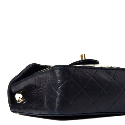 Chanel Lambskin Quilted Mini Square Flap Black 7 of 8