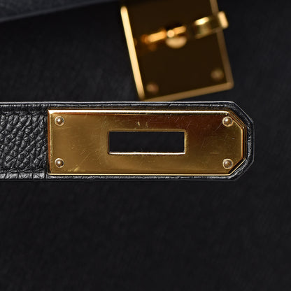 Hermes Epsom Kelly Sellier 35 Black 16 of 35