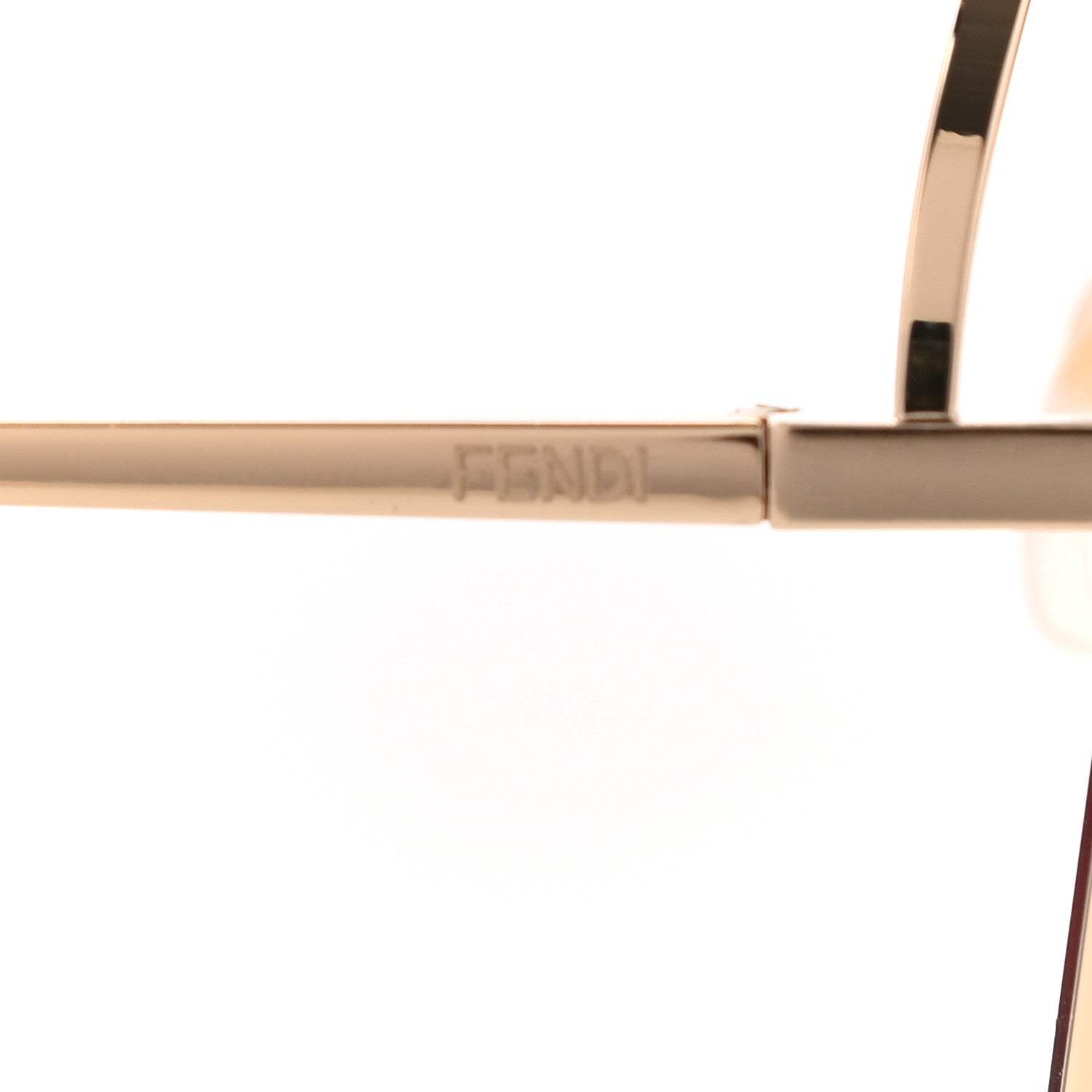 Fendi Metal Aviator Sunglasses FF0286/S Rose Gold 5 of 7