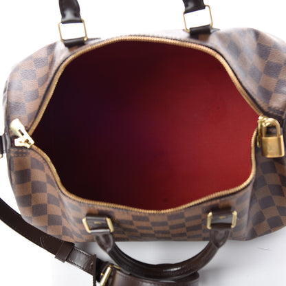 Louis Vuitton Damier Ebene Speedy Bandouliere 35 5 of 21
