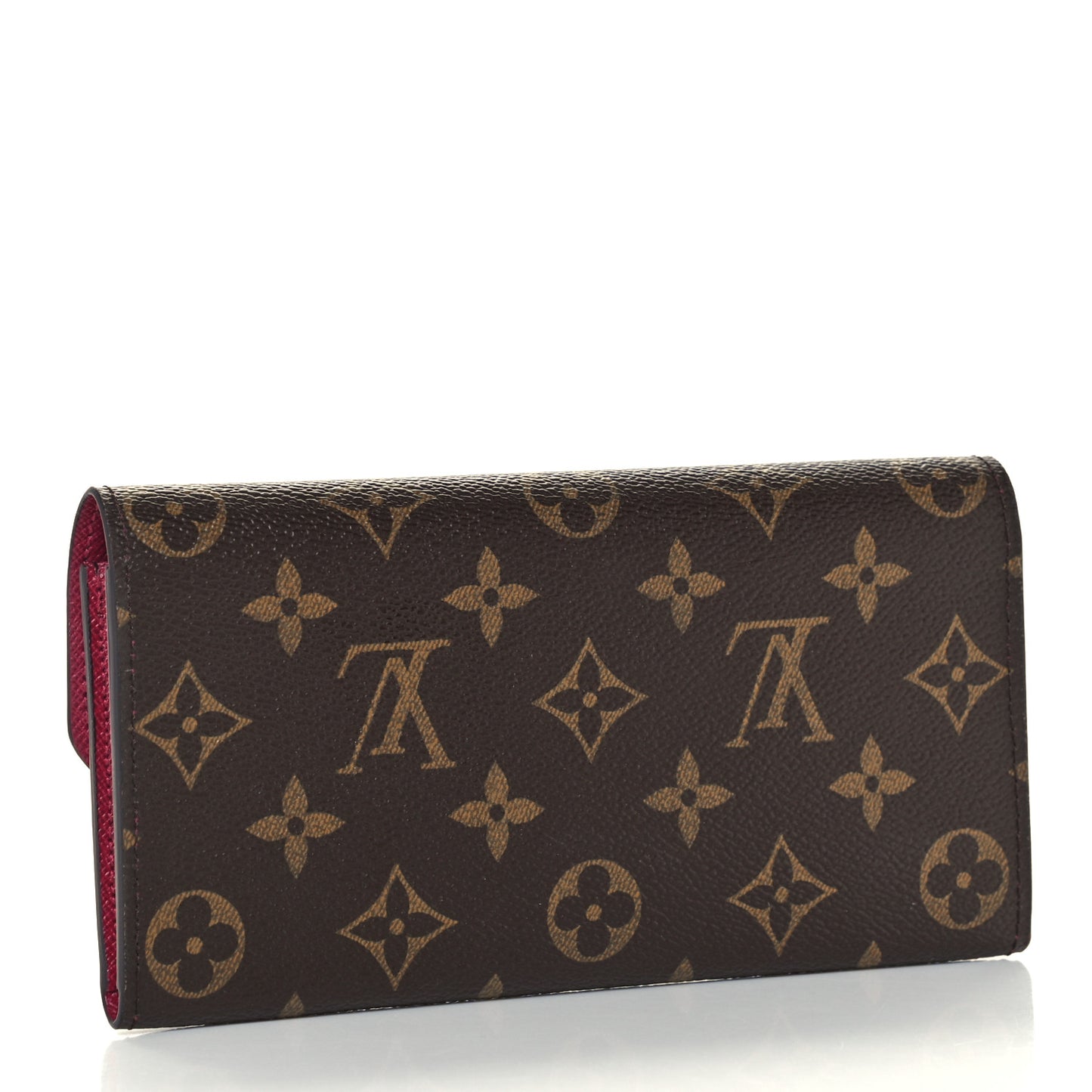 Monogram Emilie Wallet Fuchsia