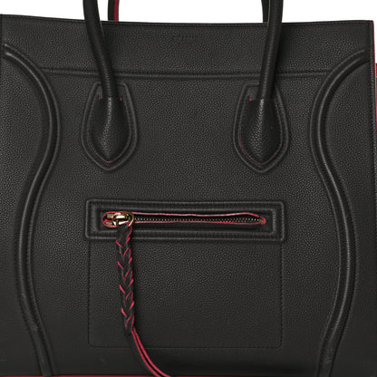 Celine Baby Grained Calfskin Medium Phantom Luggage Dark Taupe 8 of 17
