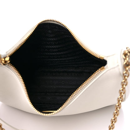 Prada Saffiano Re-Edition 2005 Shoulder Bag White 5 of 8