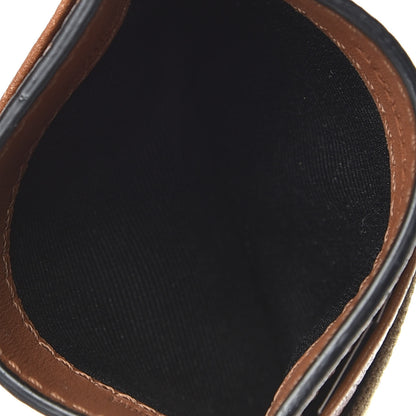 Burberry Grainy Calfskin House Check Sandon Card Case Tan 5 of 8