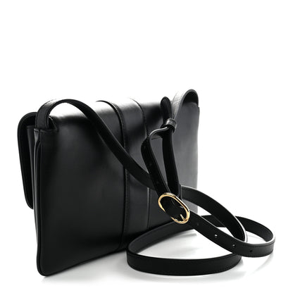 Gucci Vitello Palmellato Lux Small Arli Flap Shoulder Bag Black 2 of 9