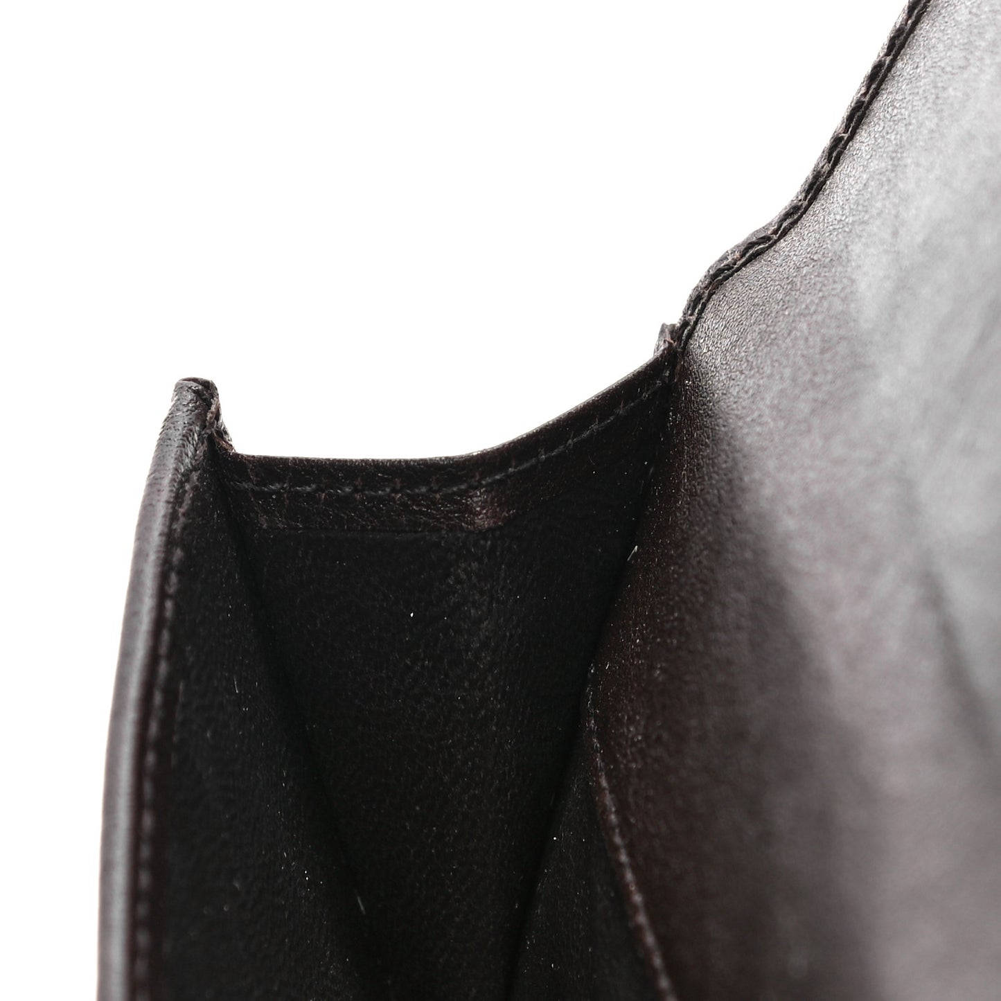 Monogram Interlocking GG Continental Wallet Dark Brown