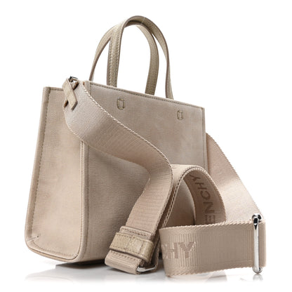Givenchy Canvas Tie And Dye Mini Bond Shopper Tote Dusty Gold 3 of 10