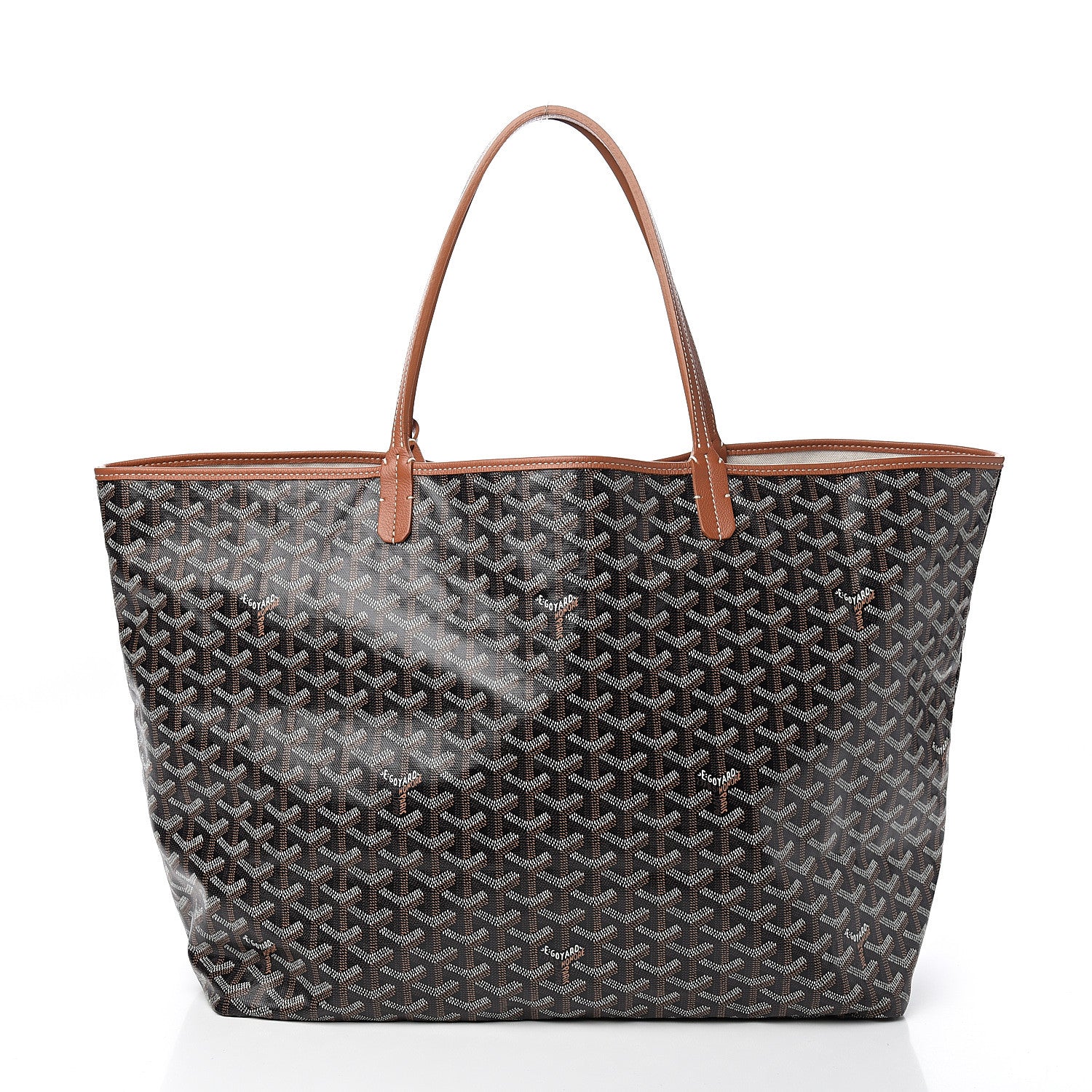 Goyard Goyardine Saint Louis GM Black Gold 2 of 11