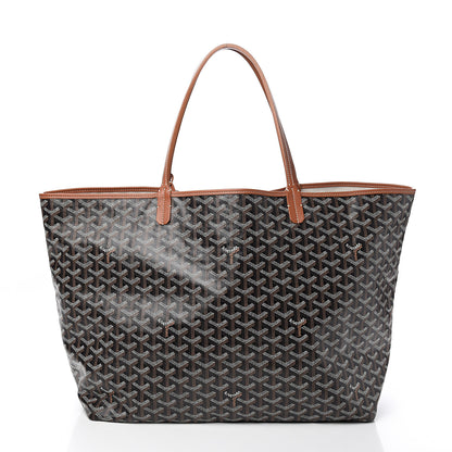 Goyard Goyardine Saint Louis GM Black Gold 2 of 11