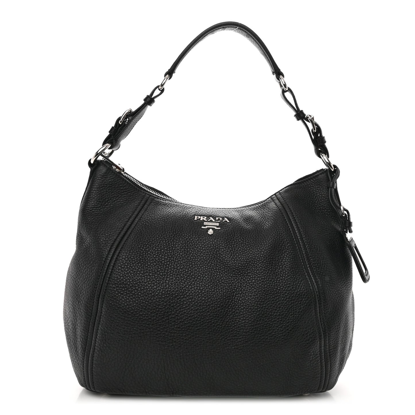 Vitello Phenix Hobo Black