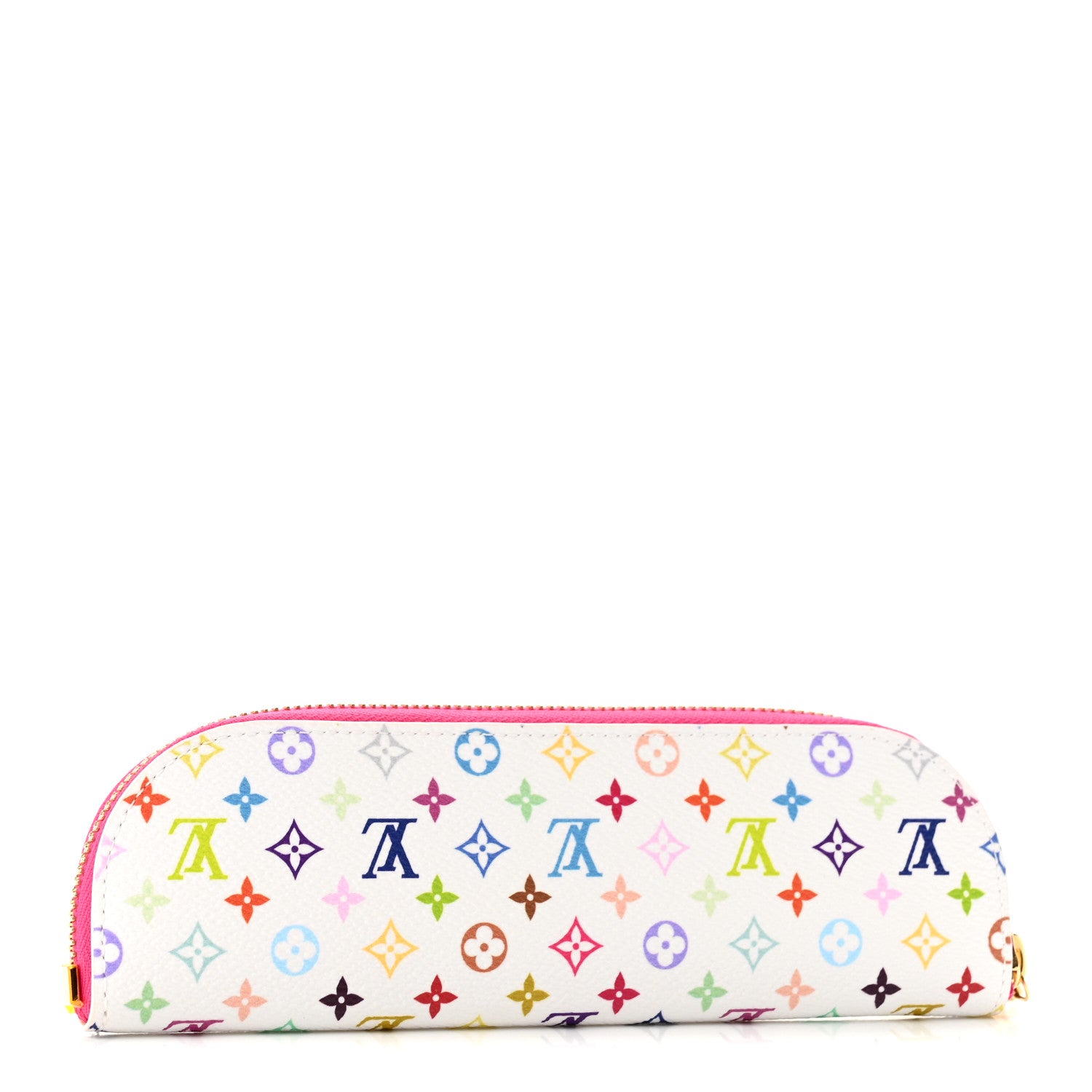 Louis Vuitton LV X TM Monogram Multicolor Charlotte Pencil Pouch Fuchsia 3 of 8