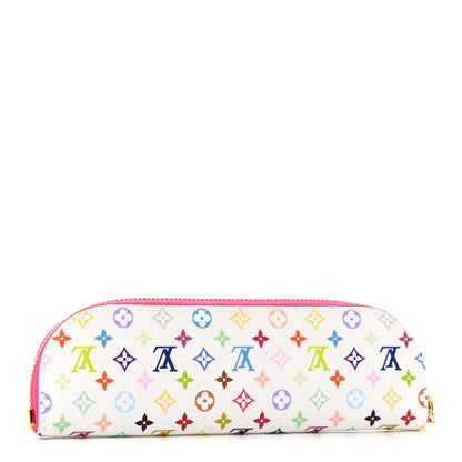 Louis Vuitton LV X TM Monogram Multicolor Charlotte Pencil Pouch Fuchsia 3 of 8
