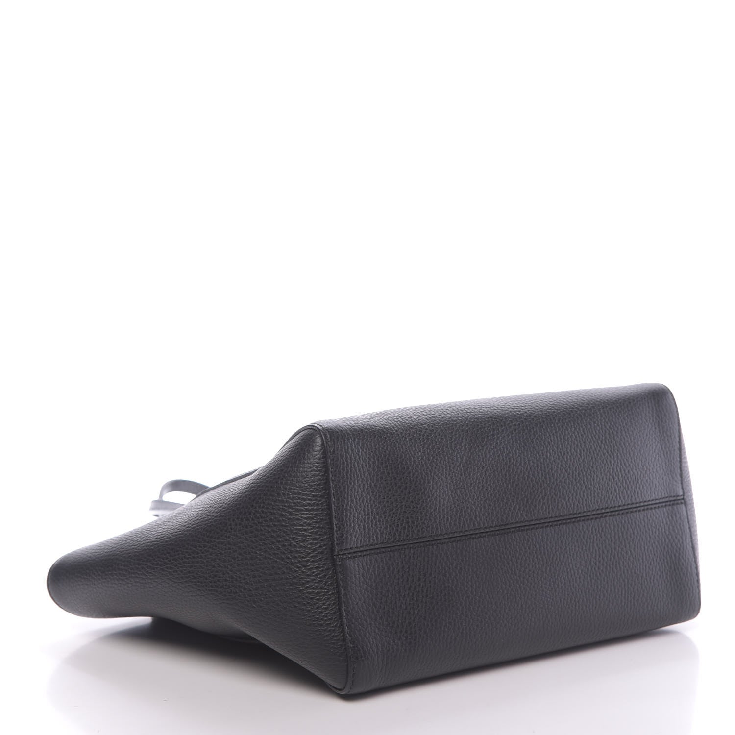 Gucci Pebbled Calfskin Small Swing Tote Black 4 of 13