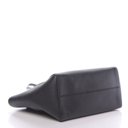 Gucci Pebbled Calfskin Small Swing Tote Black 4 of 13