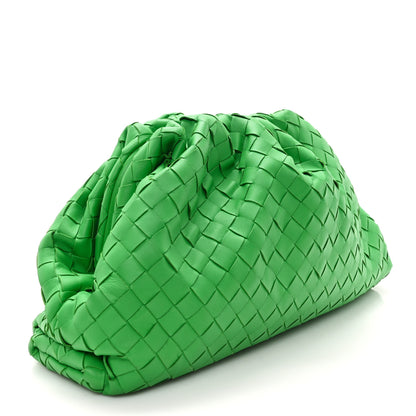 Bottega Veneta Nappa Maxi Intrecciato The Pouch Oversized Clutch Parakeet 3 of 7