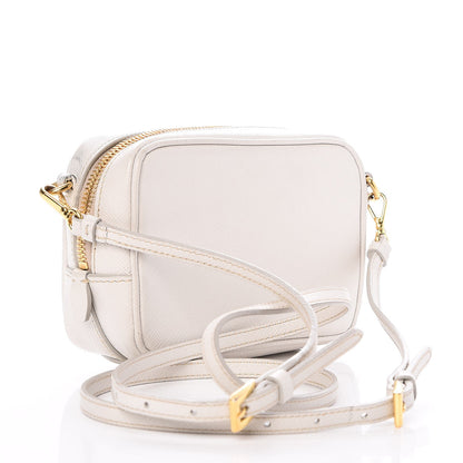 Prada Saffiano Mini Camera Crossbody White 3 of 10