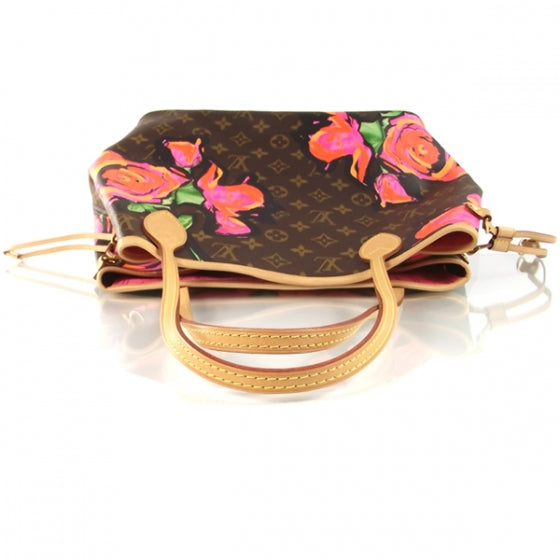 Monogram Roses Neverfull MM