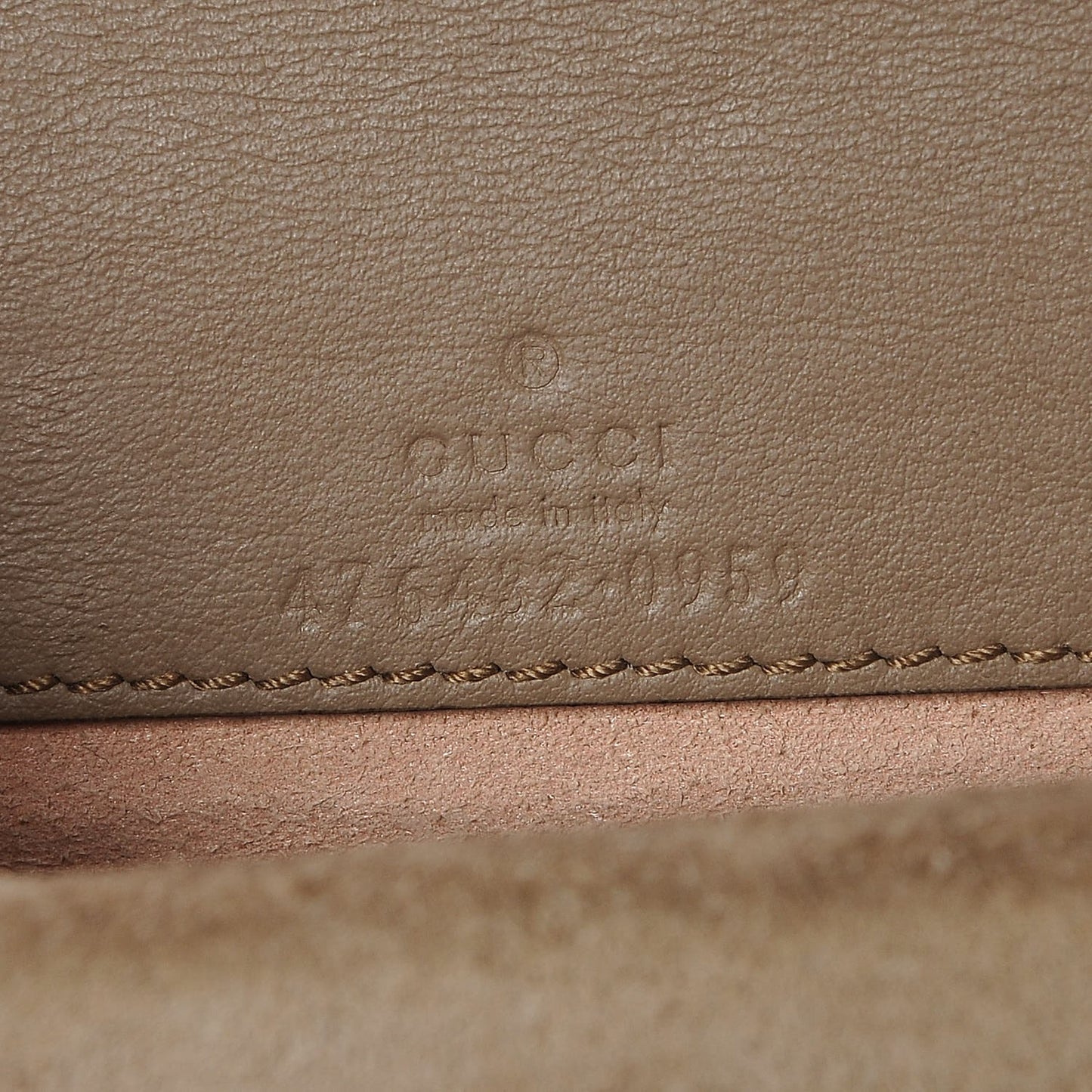 GG Supreme Monogram Super Mini Dionysus Shoulder Bag Taupe