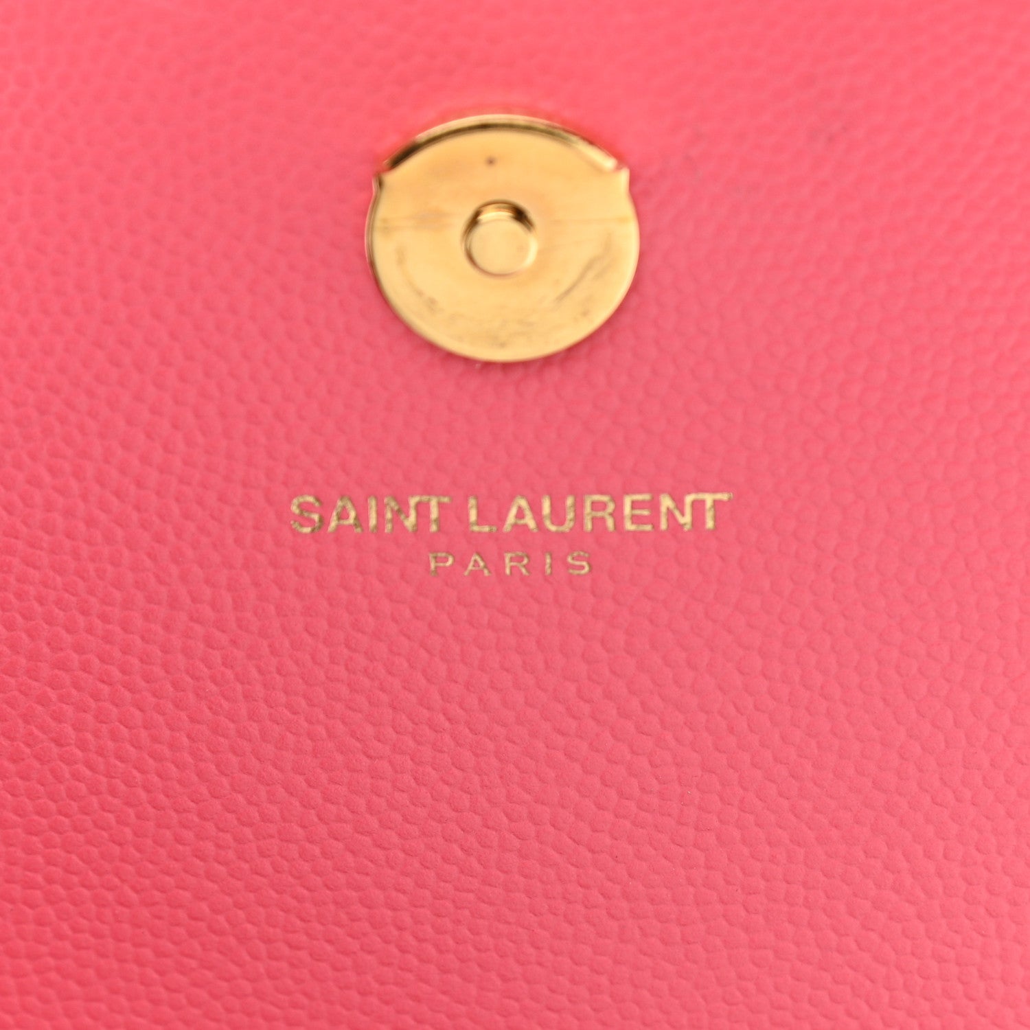 Saint Laurent Grain De Poudre Medium Classic Monogram Kate Satchel Rose Clair 6 of 15